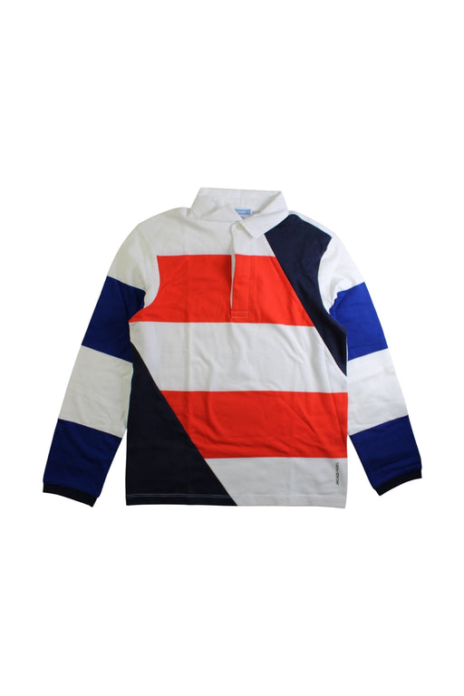 A Multicolour Long Sleeve Polos from Jacadi in size 10Y for boy. (Front View)