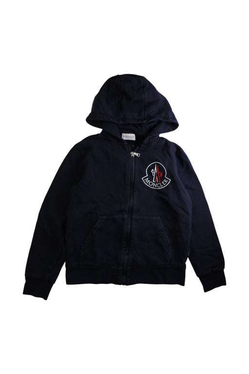 A Navy Lightweight Jackets from Moncler in size 12Y for boy. (Front View)