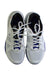 A White Sneakers from On in size 12Y for boy. (Back View)