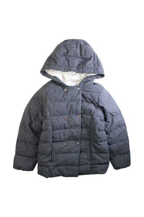 A  Puffer/Quilted Coats & Outerwear from Petit Bateau in size 8Y for boy. (Front View)