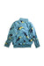 A Green Puffer/Quilted Jackets from Polarn O. Pyret in size 6T for boy. (Back View)