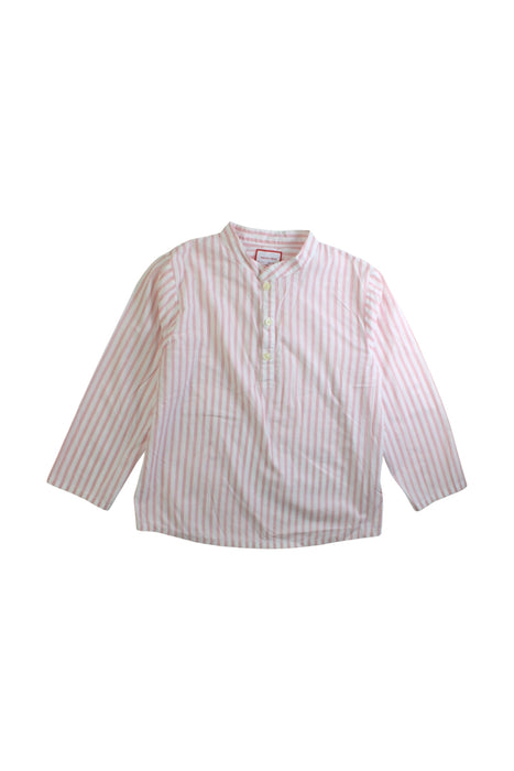A Pink Long Sleeve Shirts from Neck & Neck in size 6T for boy. (Front View)