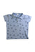 A Blue Short Sleeve Shirts from Seed in size 7Y for boy. (Front View)