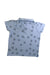 A Blue Short Sleeve Shirts from Seed in size 7Y for boy. (Back View)