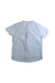 A Blue Short Sleeve Shirts from Jacadi in size 8Y for boy. (Back View)