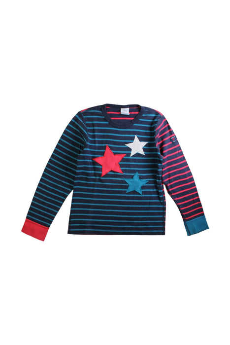 A Multicolour Long Sleeve Tops from Polarn O. Pyret in size 6T for boy. (Front View)