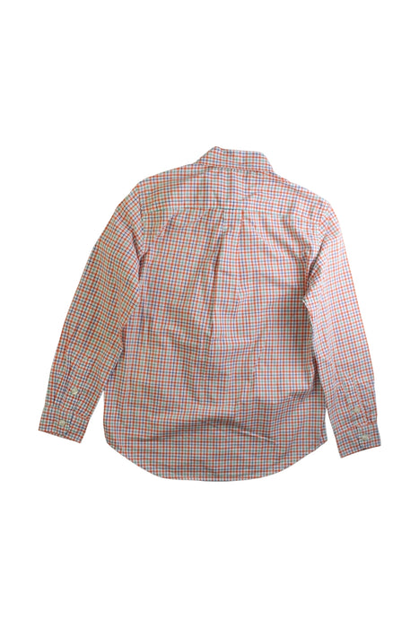A Red Long Sleeve Shirts from Ralph Lauren in size 7Y for boy. (Back View)