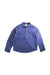 A Blue Long Sleeve Shirts from Olivier London in size 9Y for boy. (Front View)