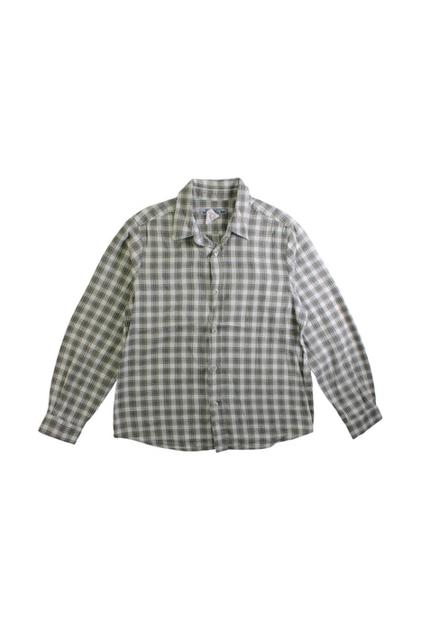 A Grey Long Sleeve Shirts from Bonpoint in size 8Y for boy. (Front View)
