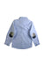 A Blue Long Sleeve Shirts from Mayoral in size 6T for boy. (Back View)