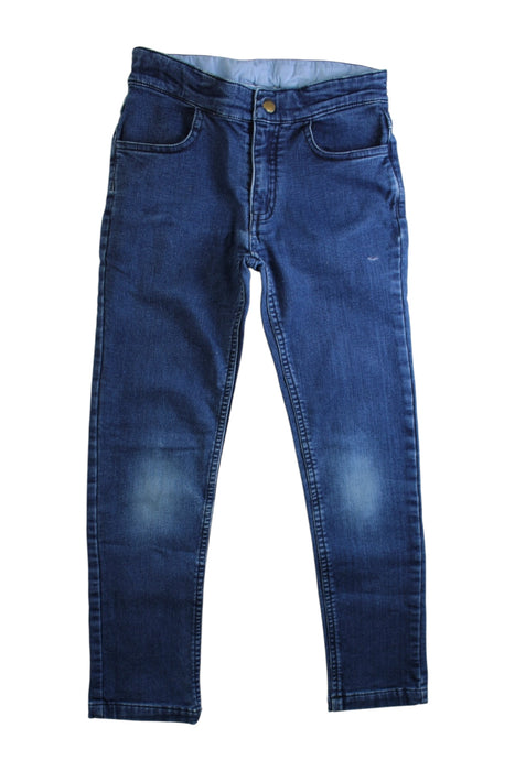 A Blue Jeans from Jacadi in size 8Y for boy. (Front View)