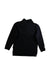 A Black Zippered Sweatshirts from MA/N/O in size 7Y for boy. (Back View)