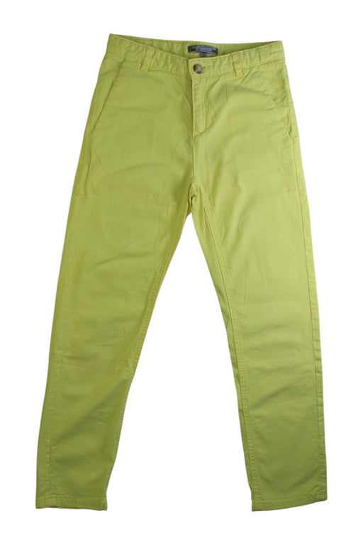 A Green Casual Pants from Bonpoint in size 8Y for boy. (Front View)