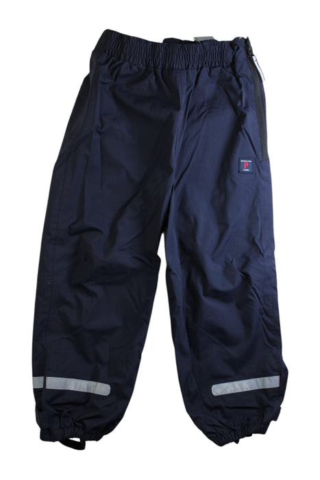 A Navy Ski Pants & Salopettes from Polarn O. Pyret in size 4T for boy. (Front View)