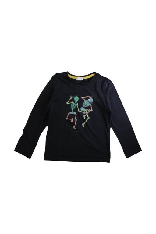 A Black Long Sleeve T Shirts from Paul Smith in size 8Y for boy. (Front View)