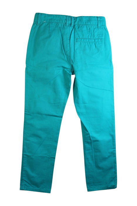 A Teal Casual Pants from Jacadi in size 8Y for boy. (Back View)