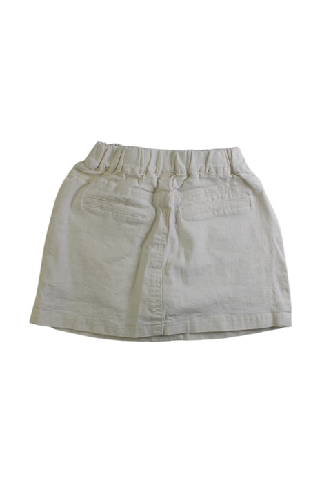 A White Short Skirts from Petit Main in size 18-24M for girl. (Back View)
