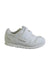 A White Sneakers from New Balance in size 3T for neutral. (Front View)