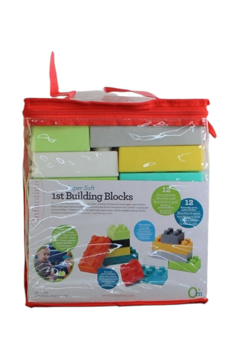 A Multicolour Lego & Building Blocks from infantino in size 0-3M for neutral. (Back View)