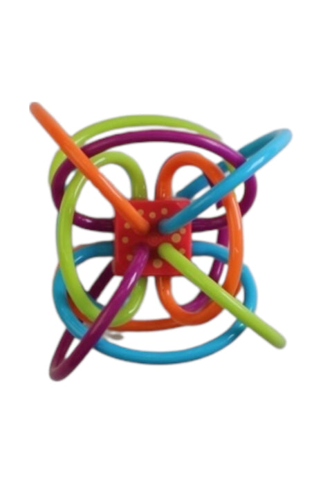 A Multicolour Musical Toys & Rattles from Manhattan Toy in size 0-3M for neutral. (Back View)