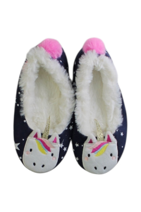 A Multicolour Slippers from Joules in size 6T for girl. (Back View)