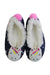 A Multicolour Slippers from Joules in size 6T for girl. (Back View)