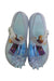 A Blue Flats from Mini Melissa in size 4T for girl. (Back View)