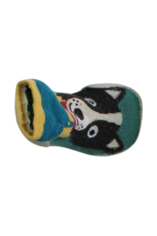 A Multicolour Slippers from Collegien in size 5T for boy. (Front View)