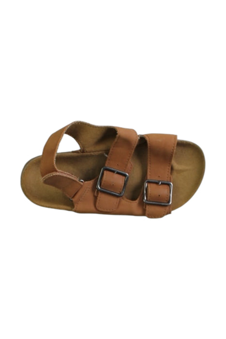 A Brown Sandals from Seed in size 7Y for neutral. (Front View)