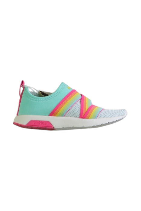 A Multicolour Sneakers from Native Shoes in size 5T for girl. (Front View)