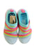 A Multicolour Sneakers from Native Shoes in size 5T for girl. (Back View)