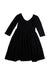 A Black Long Sleeve Dresses from Alice + Ames in size 5T for girl. (Front View)