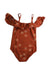 A Orange Swimsuits from Rylee + Cru in size 2T for girl. (Back View)
