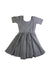 A Grey Short Sleeve Dresses from Alice + Ames in size 4T for girl. (Back View)