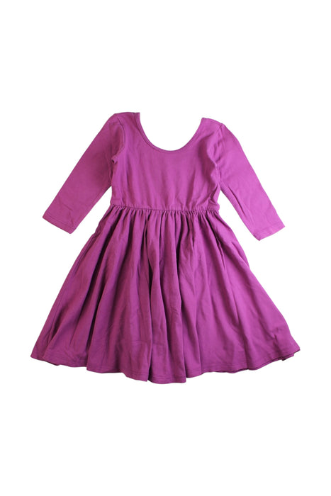 A Purple Long Sleeve Dresses from Alice + Ames in size 5T for girl. (Front View)