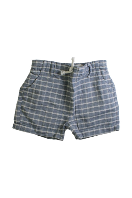 A Blue Shorts from Nico Nico in size 18-24M for boy. (Front View)