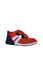 A Red Sneakers from Moonstar in size 3T for neutral. (Back View)
