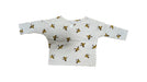 A Beige Long Sleeve Shirts from Rylee + Cru in size 3-6M for neutral. (Front View)