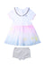 A Multicolour Dress Sets from Fila in size 4T for girl. (Front View)