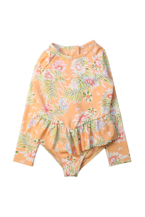 A Multicolour Rash Guards from Roxy in size 3T for girl. (Front View)