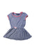 A Blue Short Sleeve Dresses from Polo Ralph Lauren in size 2T for girl. (Front View)
