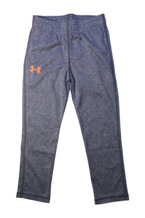 A Blue Active Pants from Under Armour in size 5T for boy. (Front View)