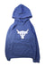 A Blue Hooded Sweatshirts from Under Armour in size 10Y for boy. (Front View)