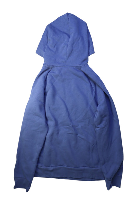 A Blue Hooded Sweatshirts from Under Armour in size 10Y for boy. (Back View)