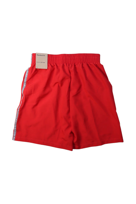 A Red Shorts from Nike in size 10Y for boy. (Back View)
