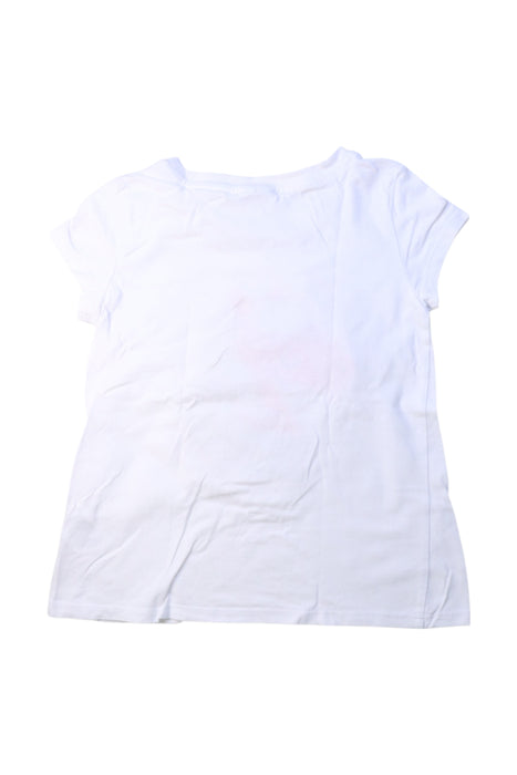 A White Short Sleeve T Shirts from Seed in size 6T for girl. (Back View)