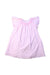 A Pink Short Sleeve Dresses from Jacadi in size 6-12M for girl. (Front View)