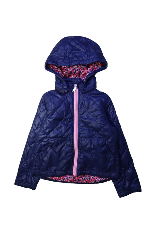 A Multicolour Puffer/Quilted Jackets from Michael Kors in size 5T for girl. (Front View)