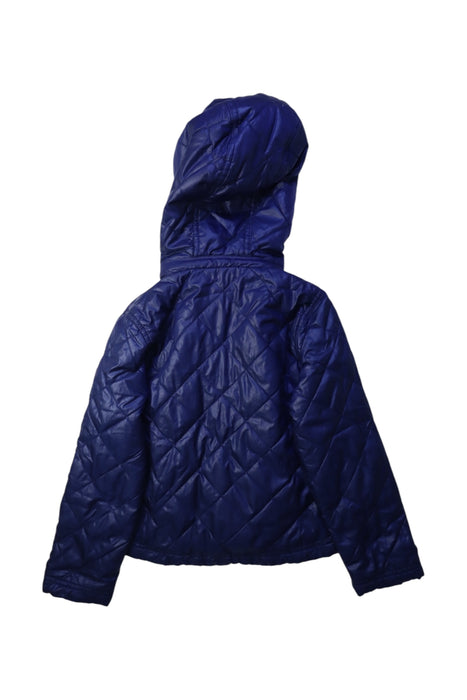 A Multicolour Puffer/Quilted Jackets from Michael Kors in size 5T for girl. (Back View)