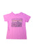 A Pink Short Sleeve T Shirts from Patagonia in size 5T for girl. (Front View)